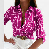 Elisa - Blouse Classique à Col, Élégance et Confort au Quotidien