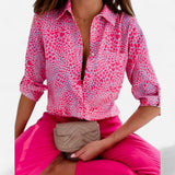 Elisa - Blouse Classique à Col, Élégance et Confort au Quotidien