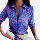 Elisa - Blouse Classique à Col, Élégance et Confort au Quotidien