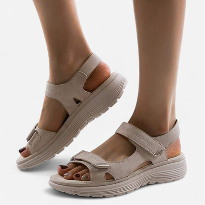Sandales Orthopédiques - Support de Voûte, Sangles Velcro Ajustables