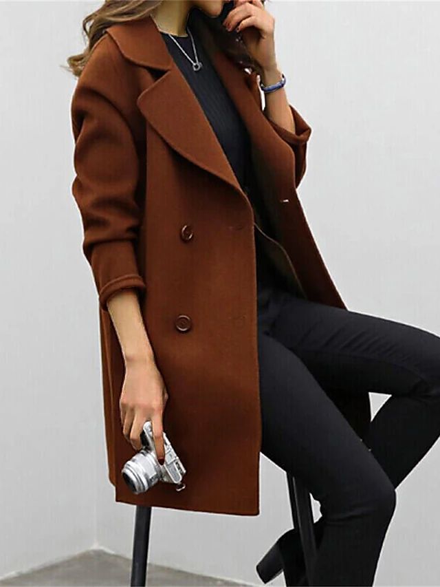 MELISSA™ | Trench-coat en laine iconique