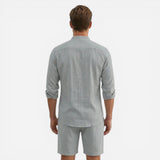 Ensemble décontracté pour homme : chemise et short été élégant